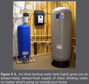Climate Change preparation in-line emergency water sytem