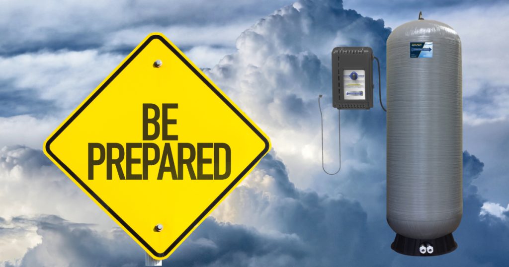 Be prepared for emergency weather with emergency water