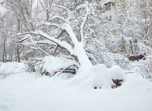Snow often make it difficult for responders of provide aid.