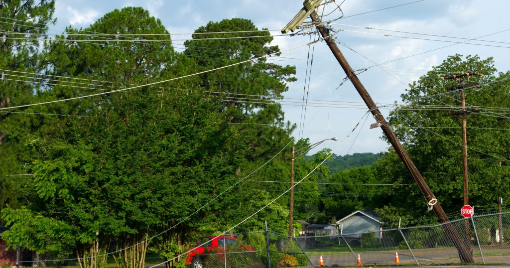 Power lines downed by storms impact public and private water supplies